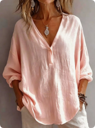Rosa | Comfortable Linen Blouse