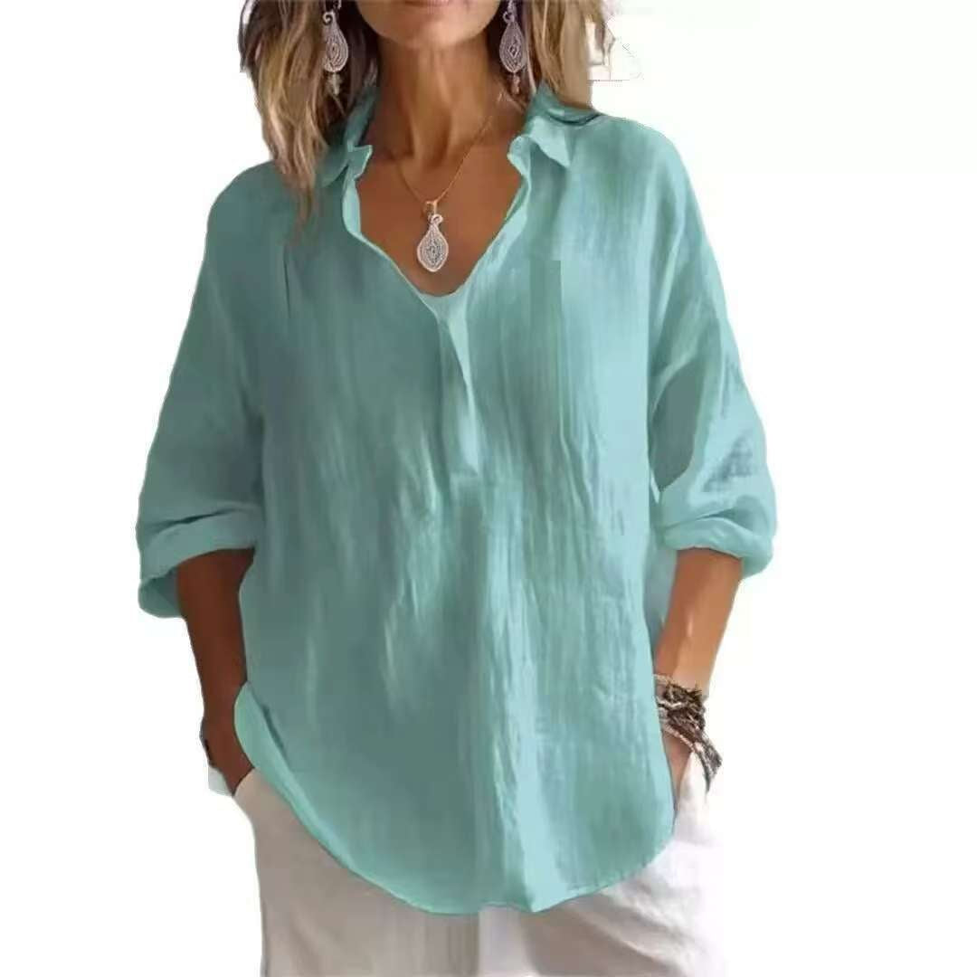 Rosa | Comfortable Linen Blouse