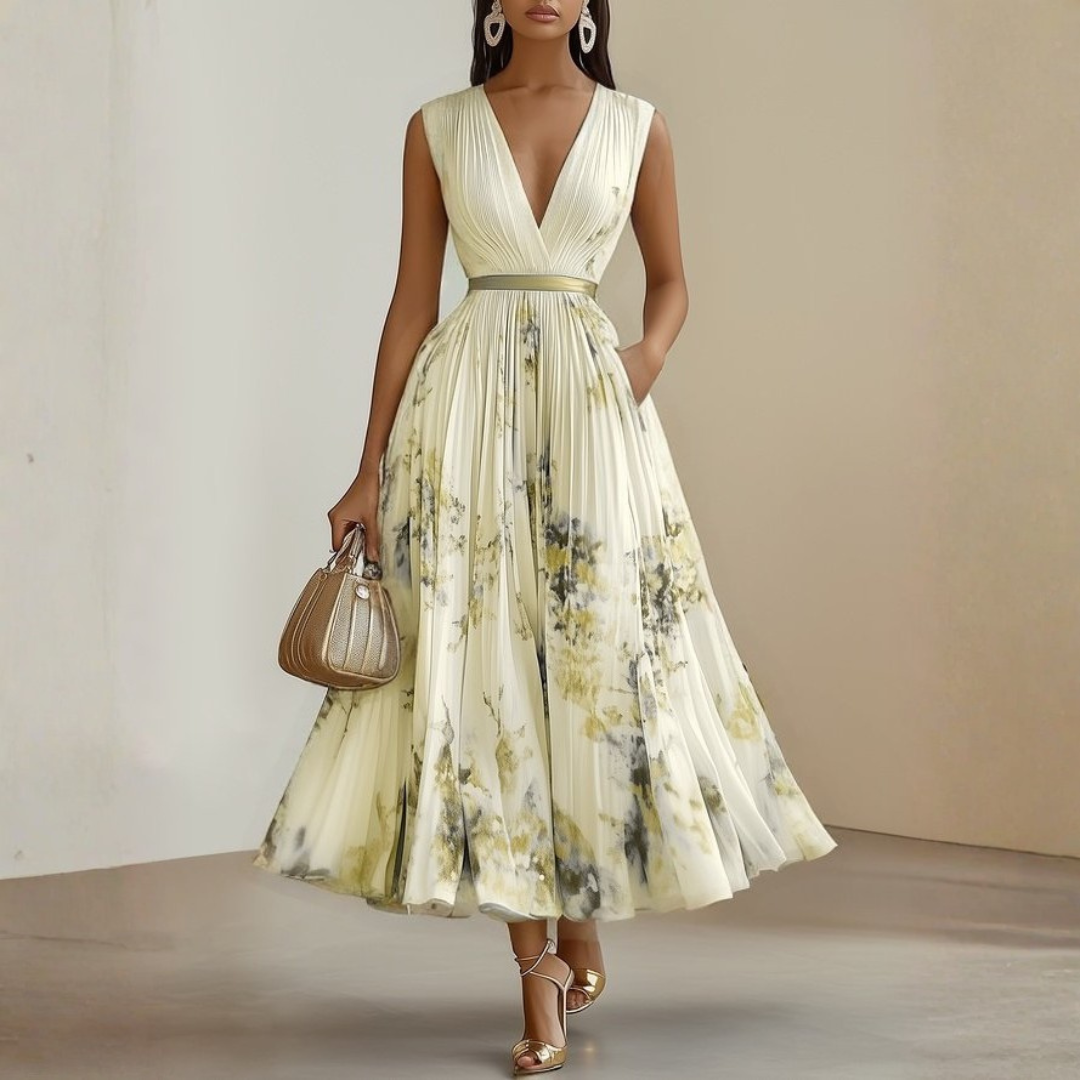Betty | Floral Midi Dress