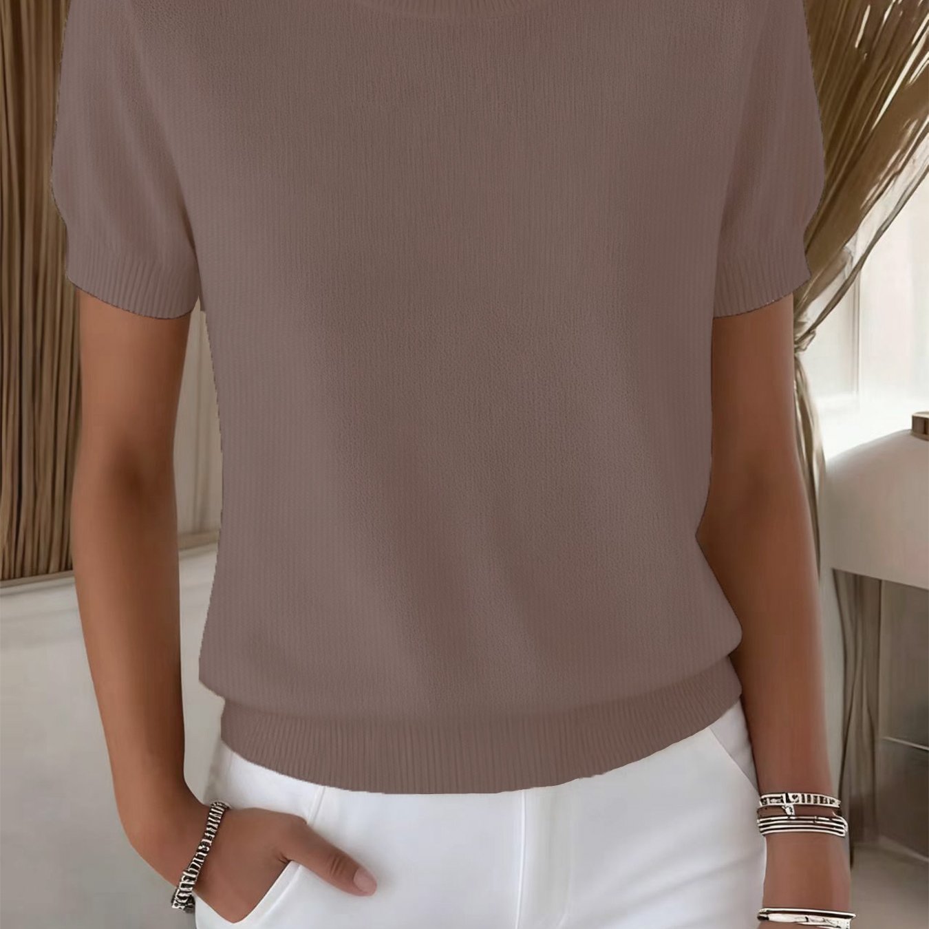 Rosemary | Lightweight Knit Summer Top