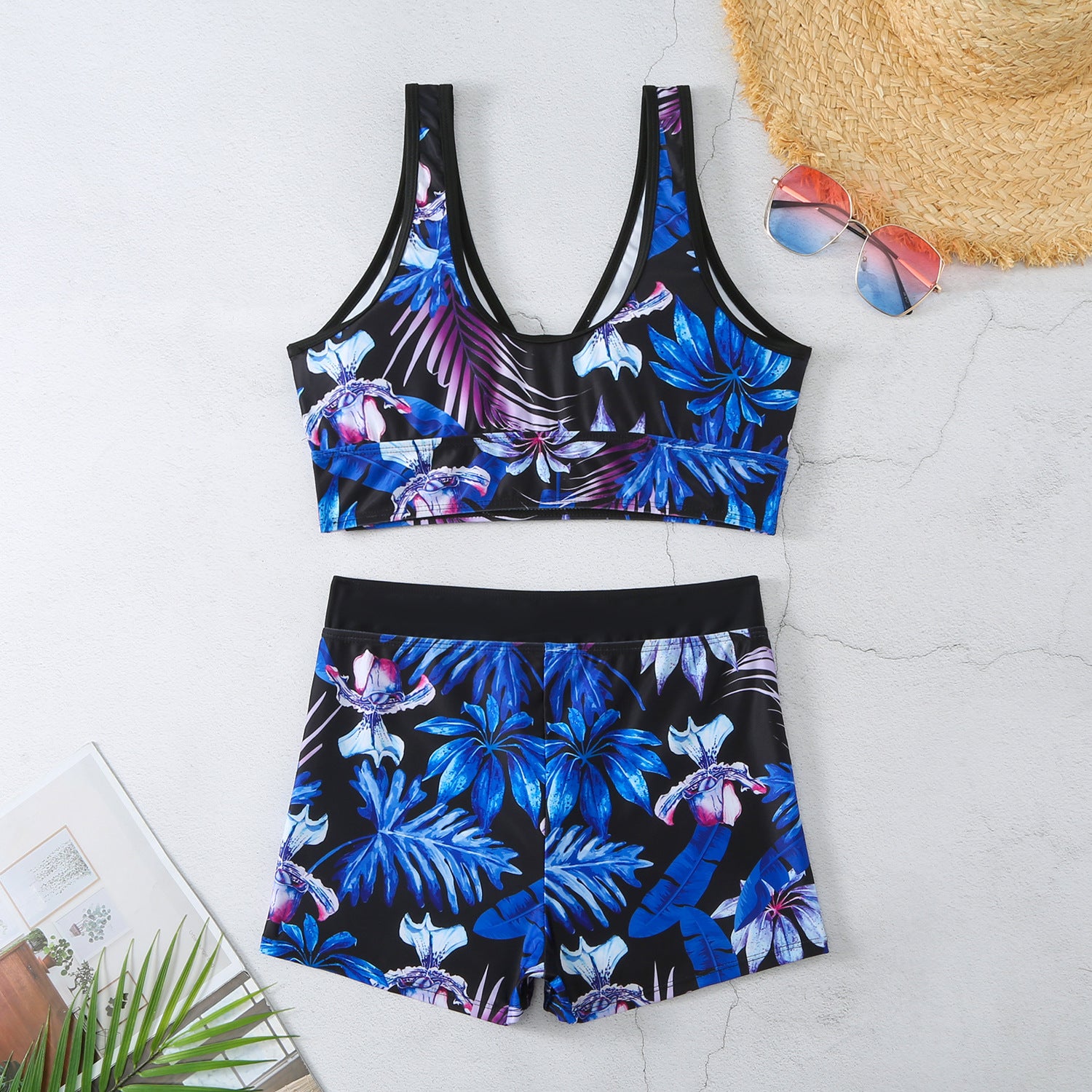 Yara | Boxer Swim Set