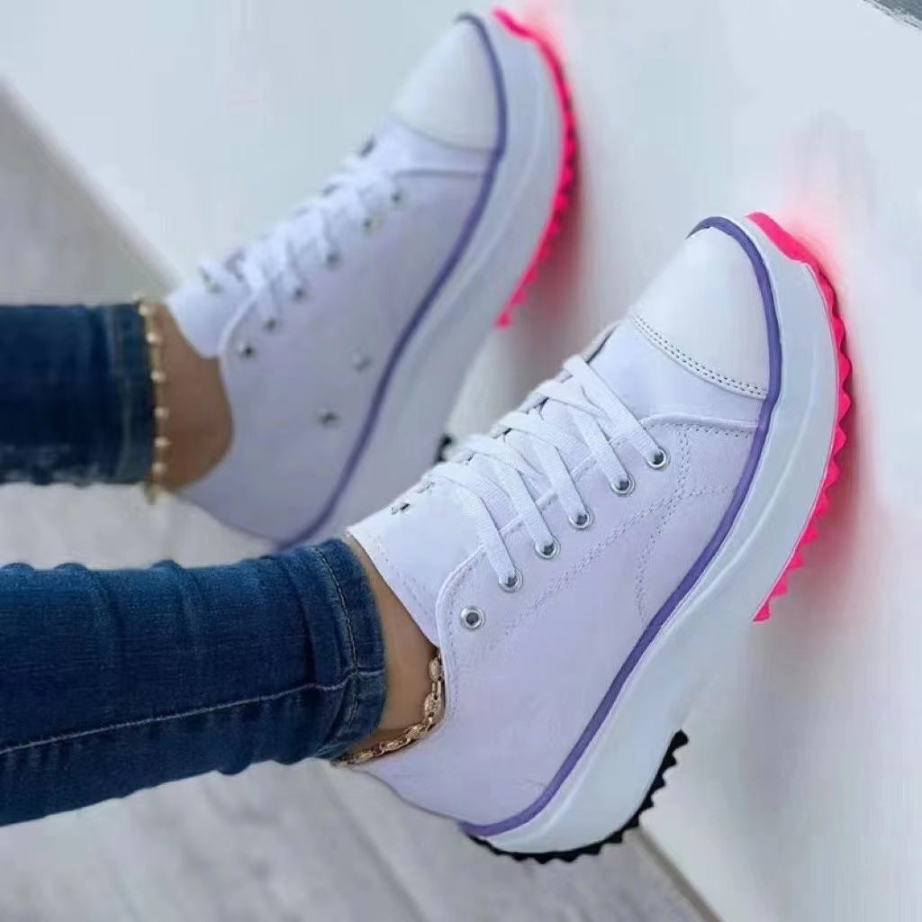 Emma | Canvas High Top Sneakers