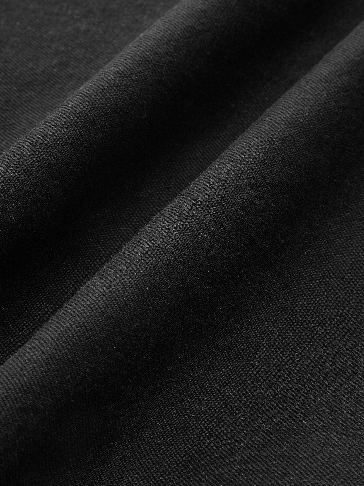 Asymmetric Mid-Waist Denim Pants