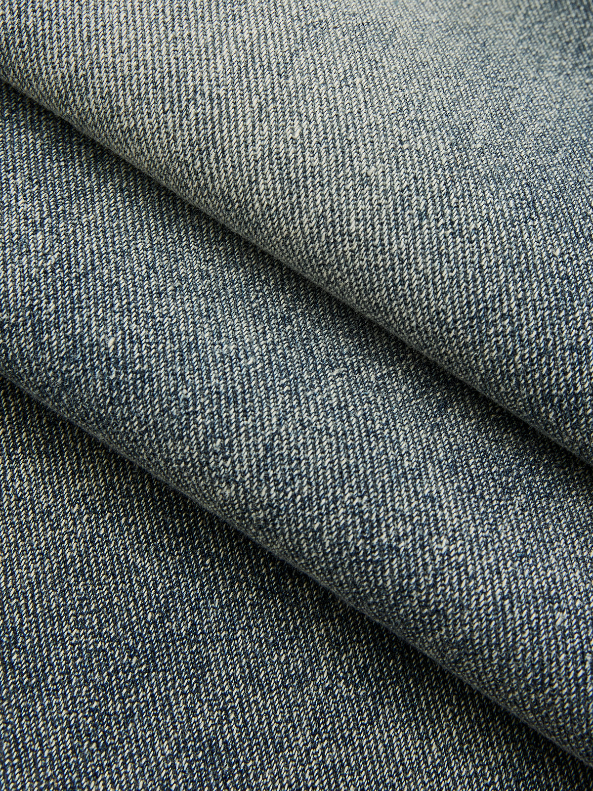 Asymmetric Button Wide Leg Jeans