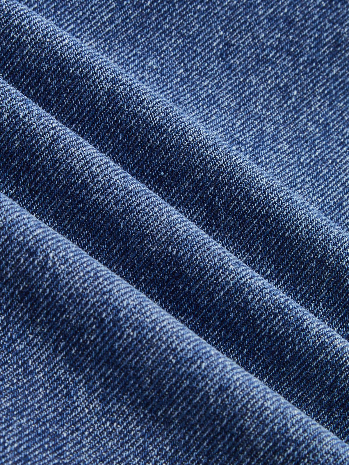 Asymmetric Wide Leg Denim Pants