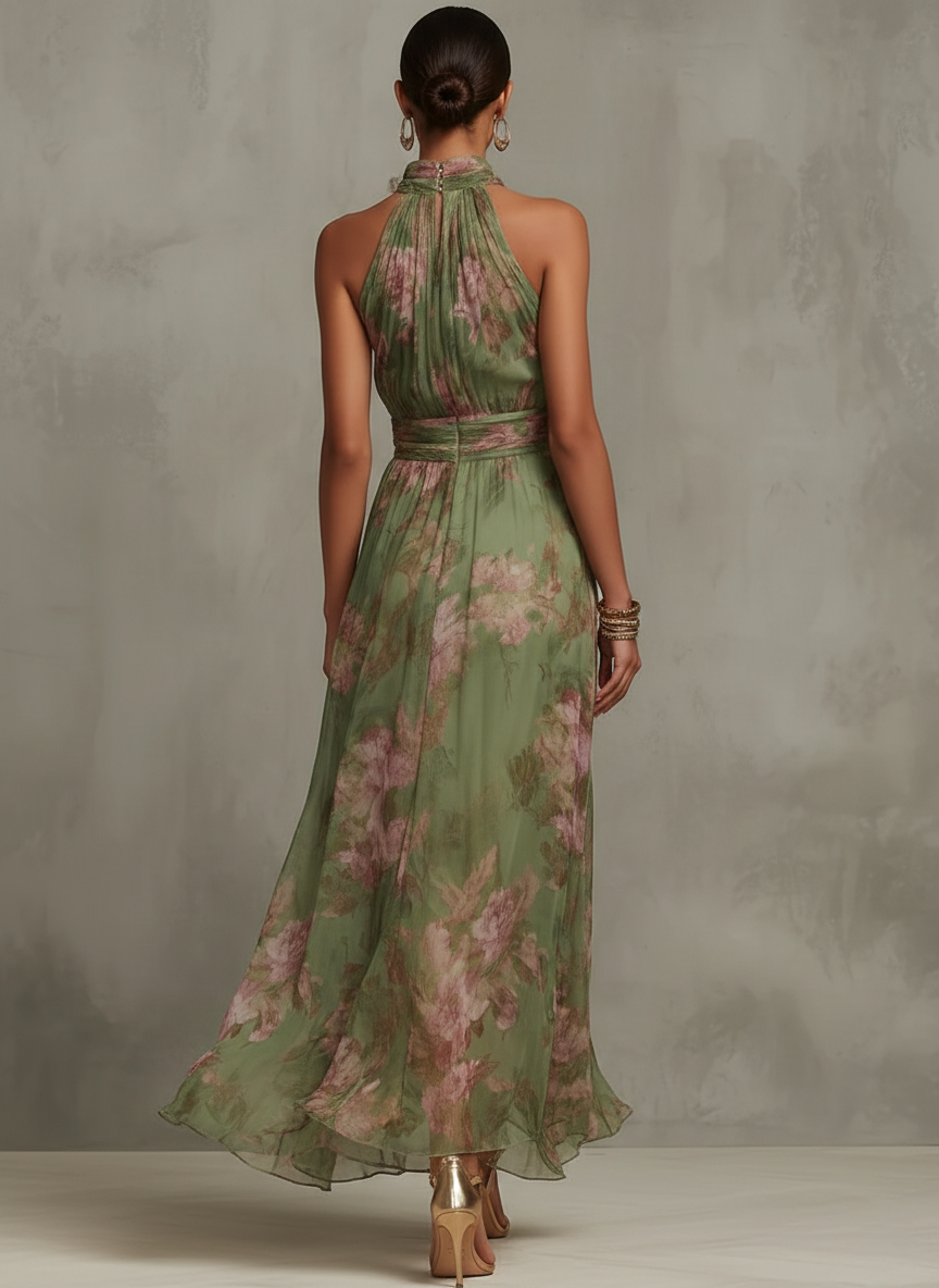 Serena | Elegant Floral Maxi Dress