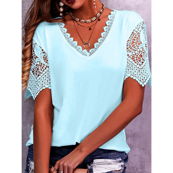 Anne | Loose Short Sleeve Casual Shirt