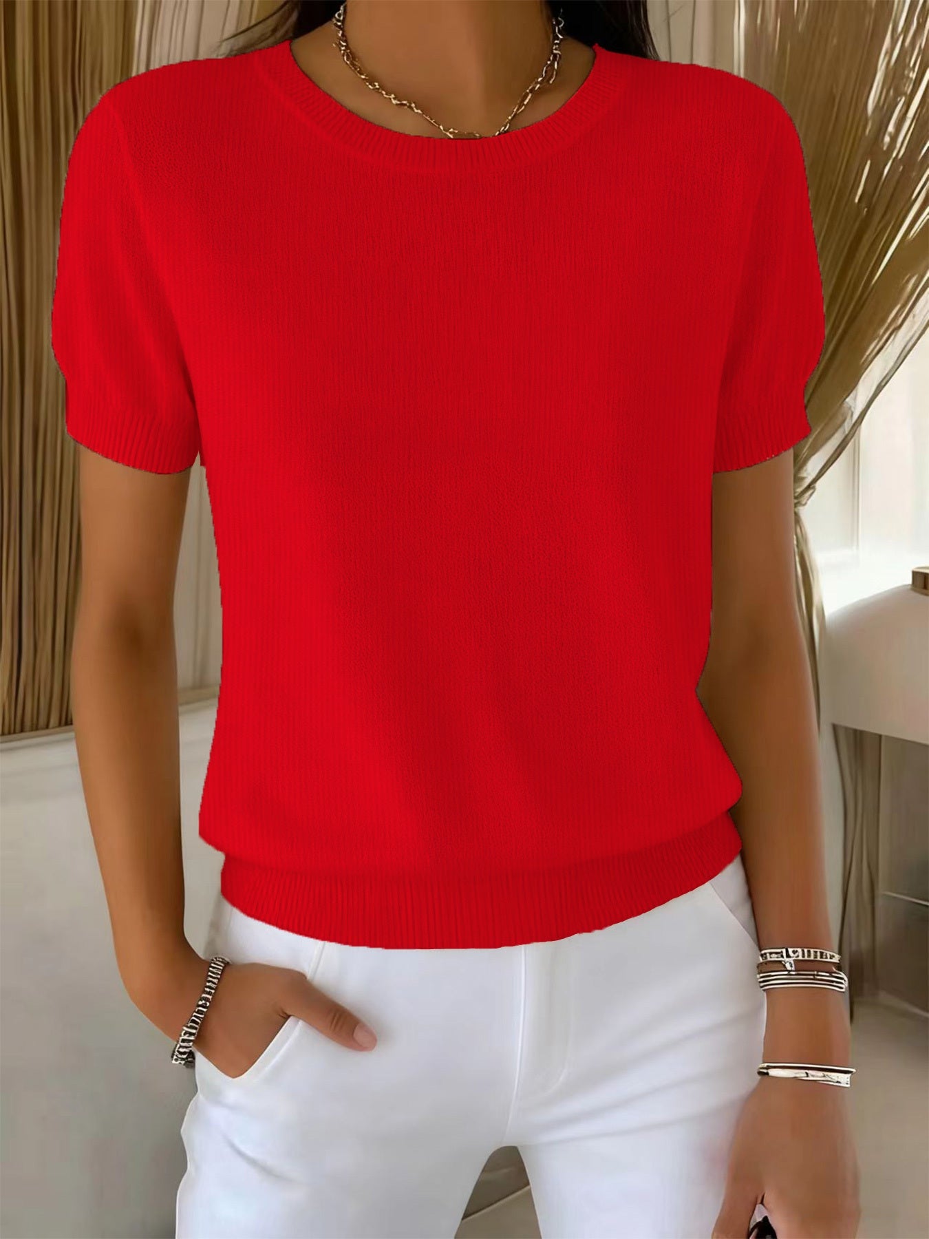 Rosemary | Lightweight Knit Summer Top