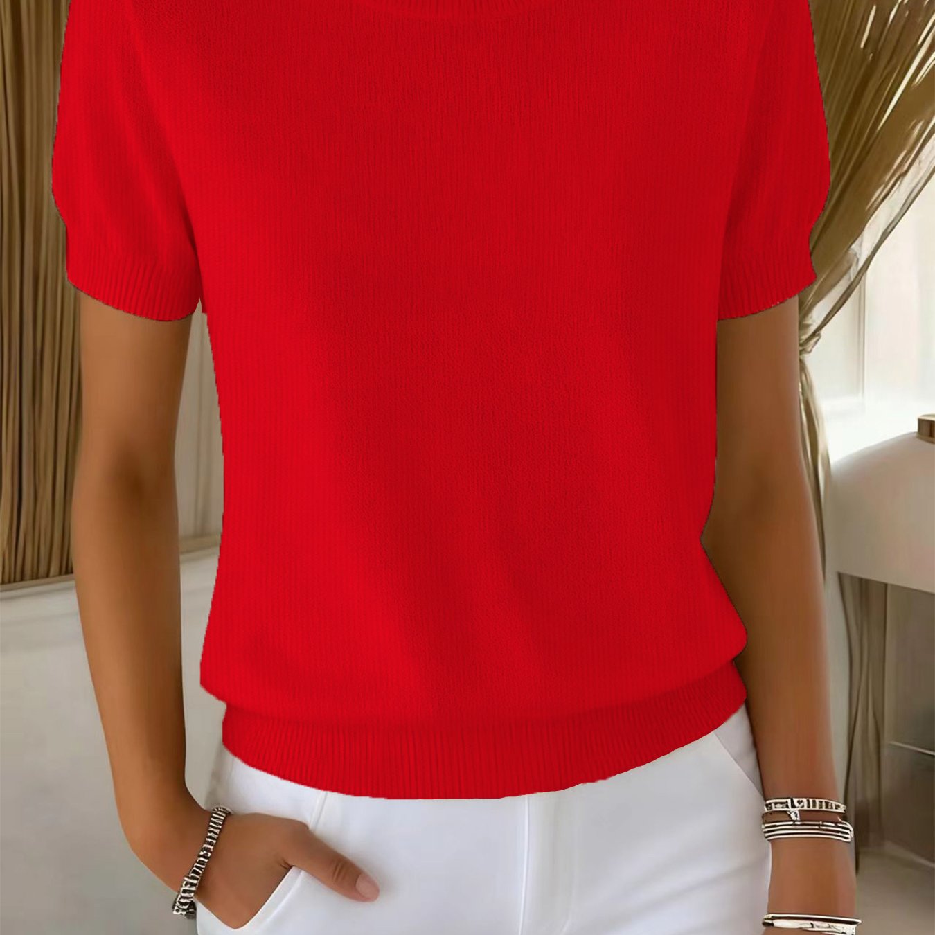 Rosemary | Lightweight Knit Summer Top