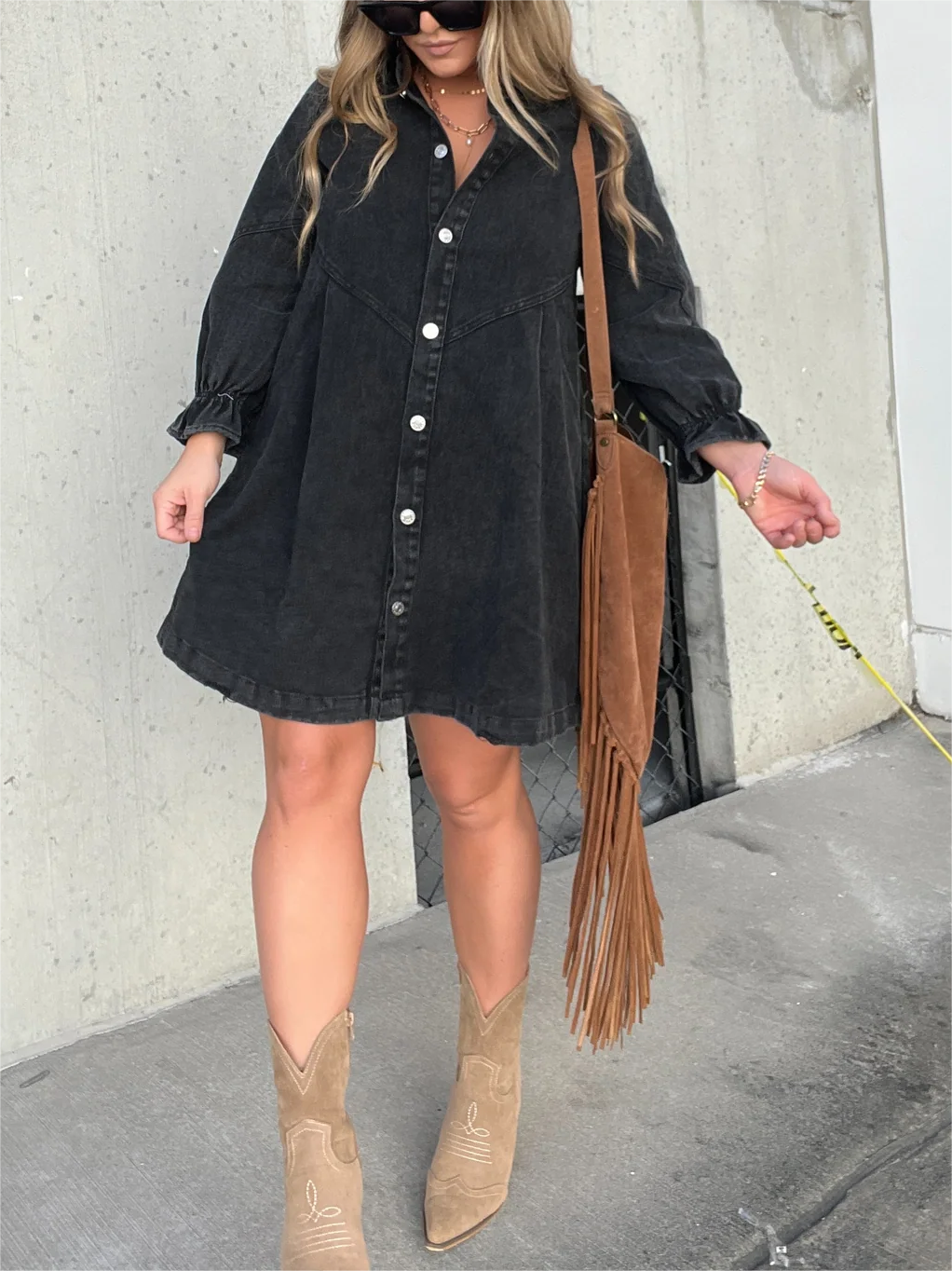Elowyn | Casual Denim Dress