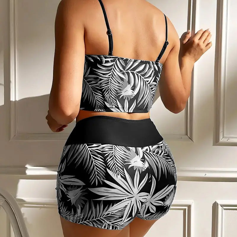 Lina | High Waist Swimsuit