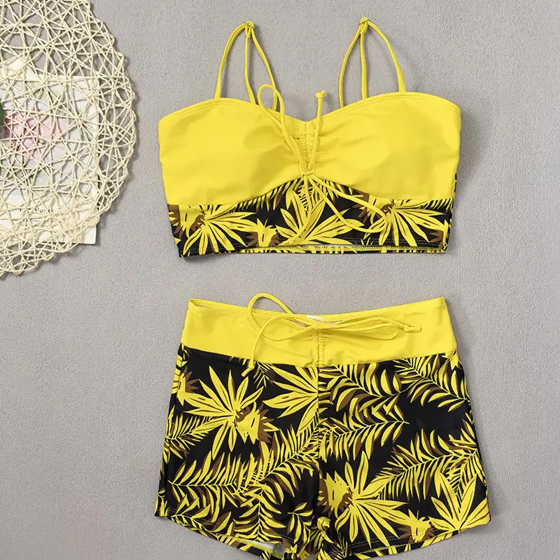 Lina | High Waist Swimsuit