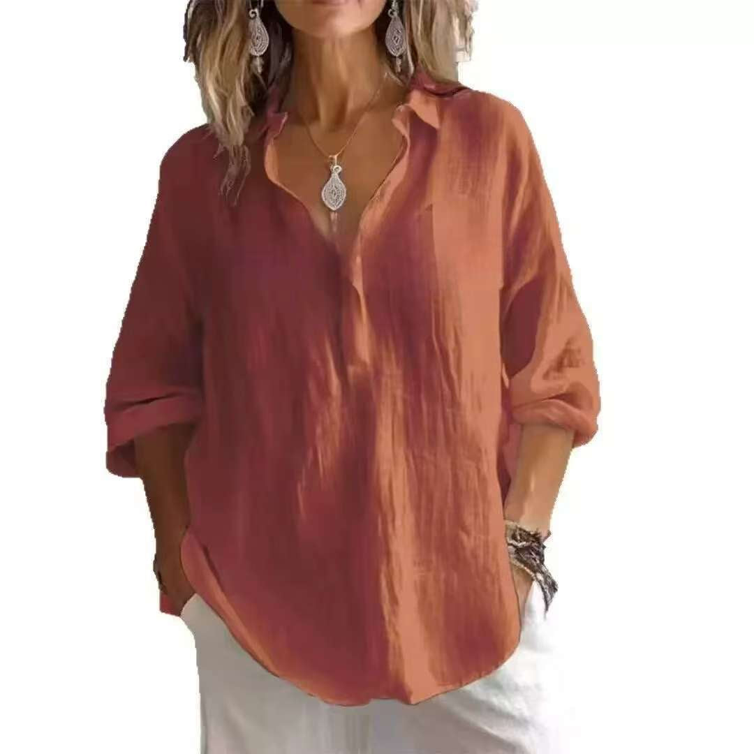Rosa | Comfortable Linen Blouse