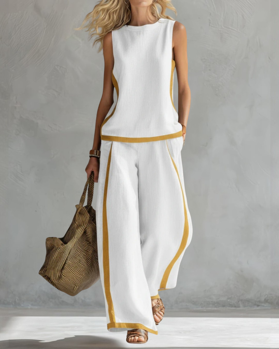Auriel | Linen Two-Piece Set