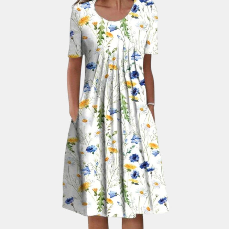 Gigi | Cotton Tummy Coverage Dress