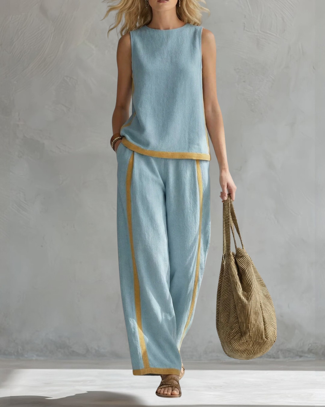 Auriel | Linen Two-Piece Set