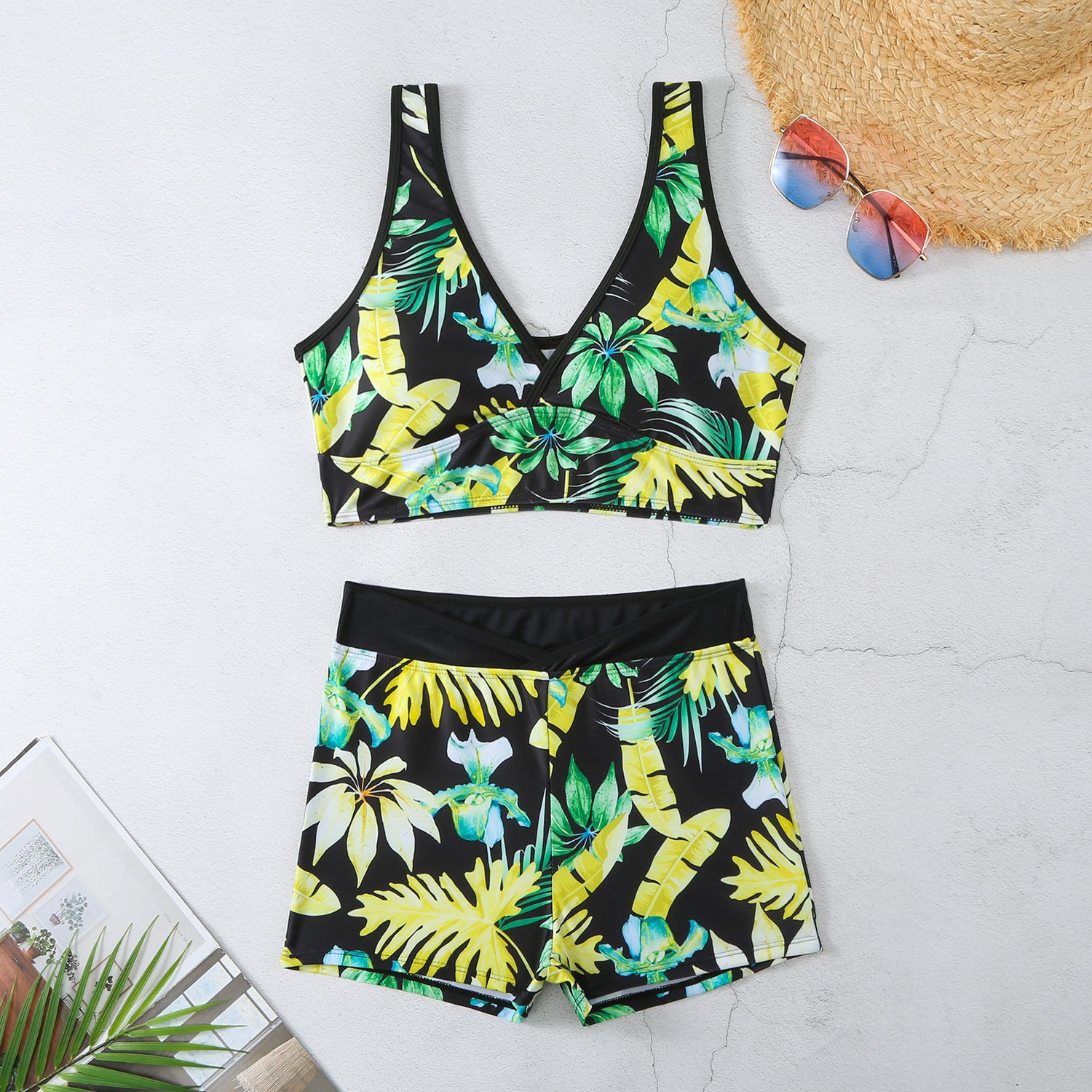 Yara | Boxer Swim Set