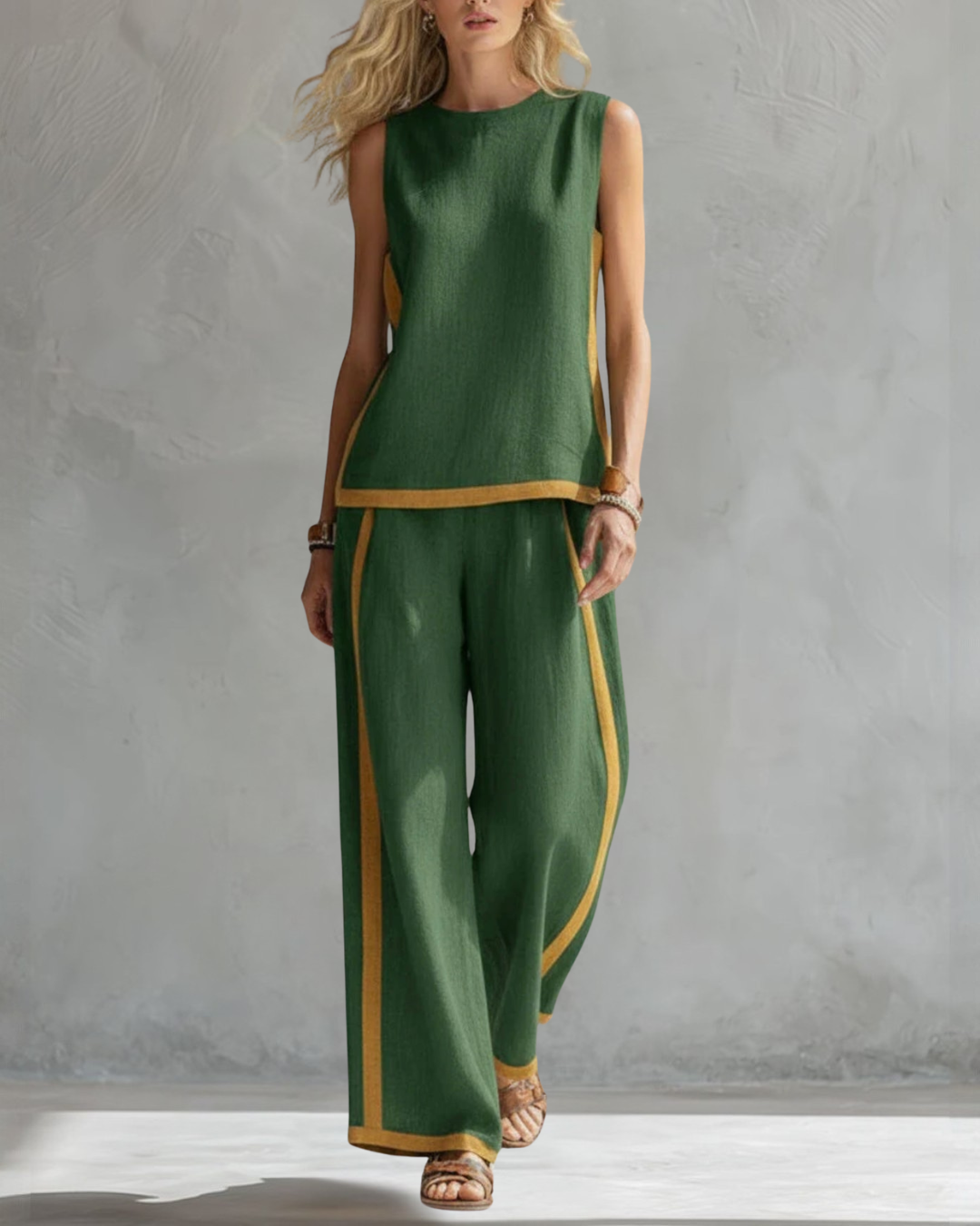 Auriel | Linen Two-Piece Set