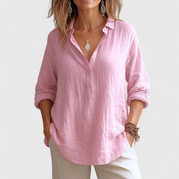 Rosa | Comfortable Linen Blouse