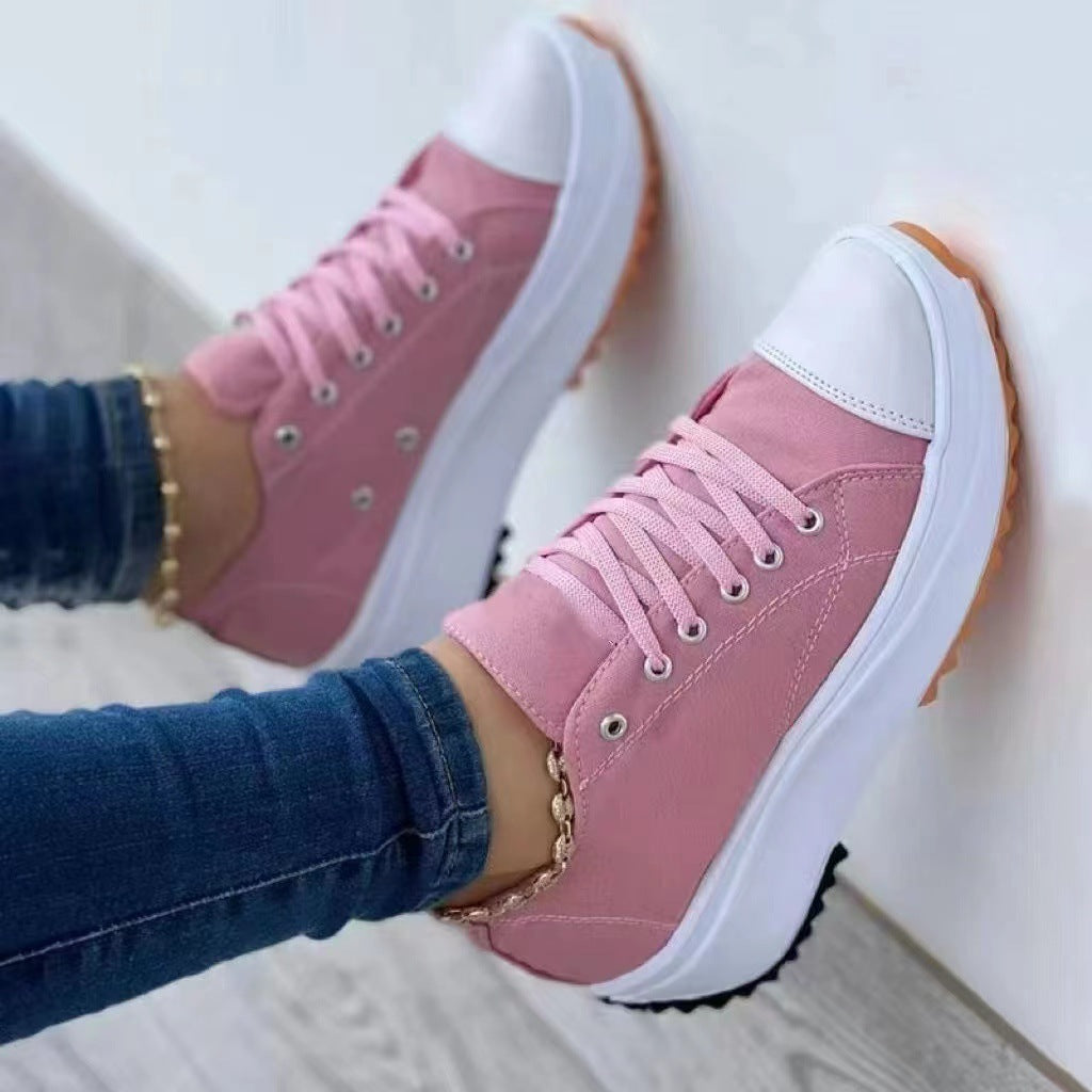 Emma | Canvas High Top Sneakers