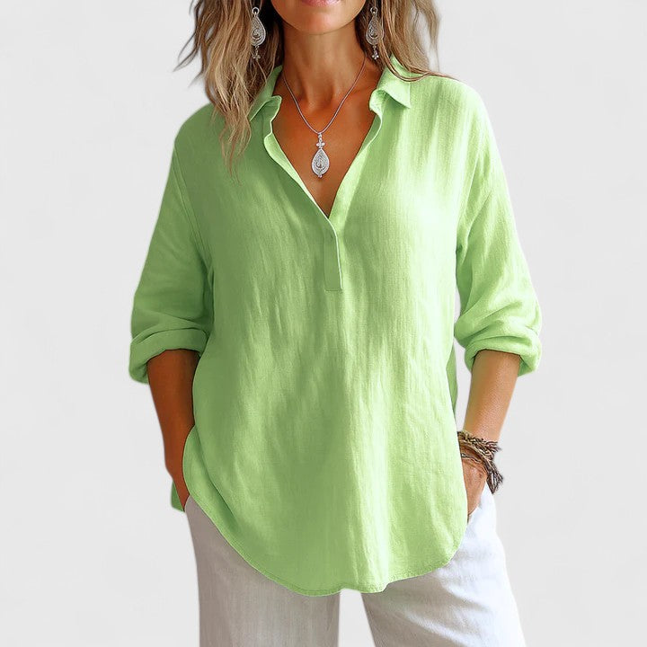 Rosa | Comfortable Linen Blouse