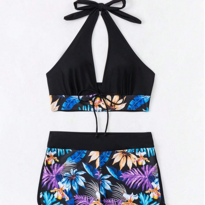 Eliza | Halter Boxer Set
