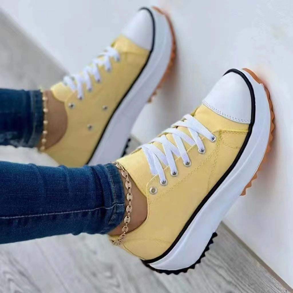 Emma | Canvas High Top Sneakers