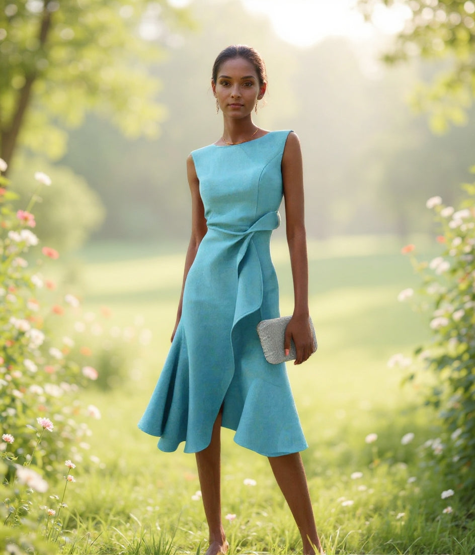 Darlene | Sophisticated Midi Dress