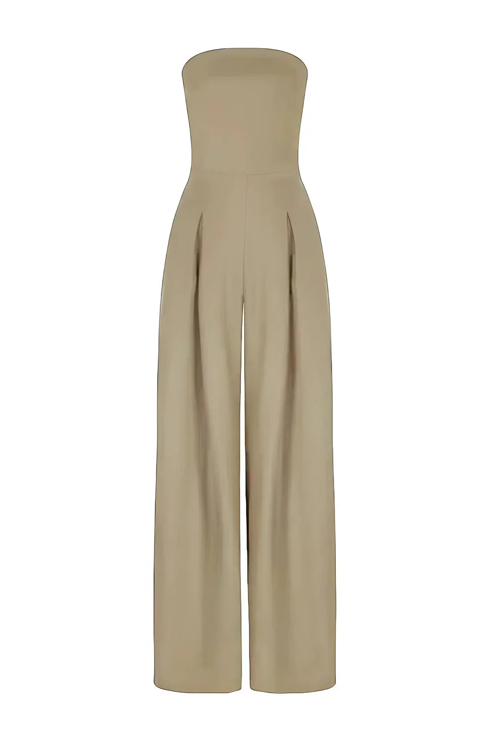 Élise | Strapless Wide-Leg Jumpsuit