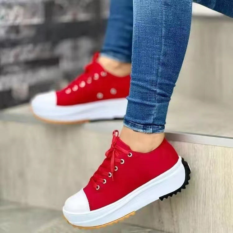 Emma | Canvas High Top Sneakers