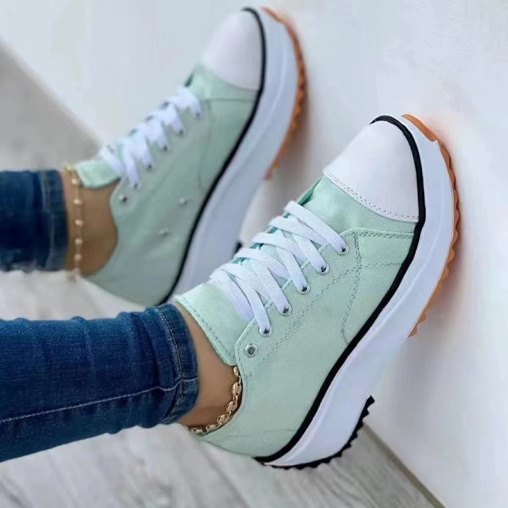 Emma | Canvas High Top Sneakers