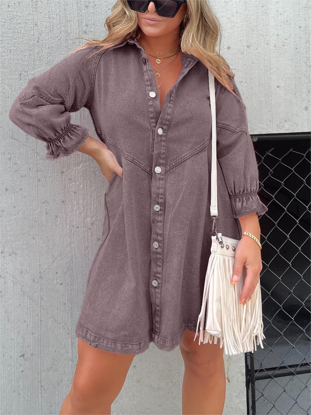 Elowyn | Casual Denim Dress