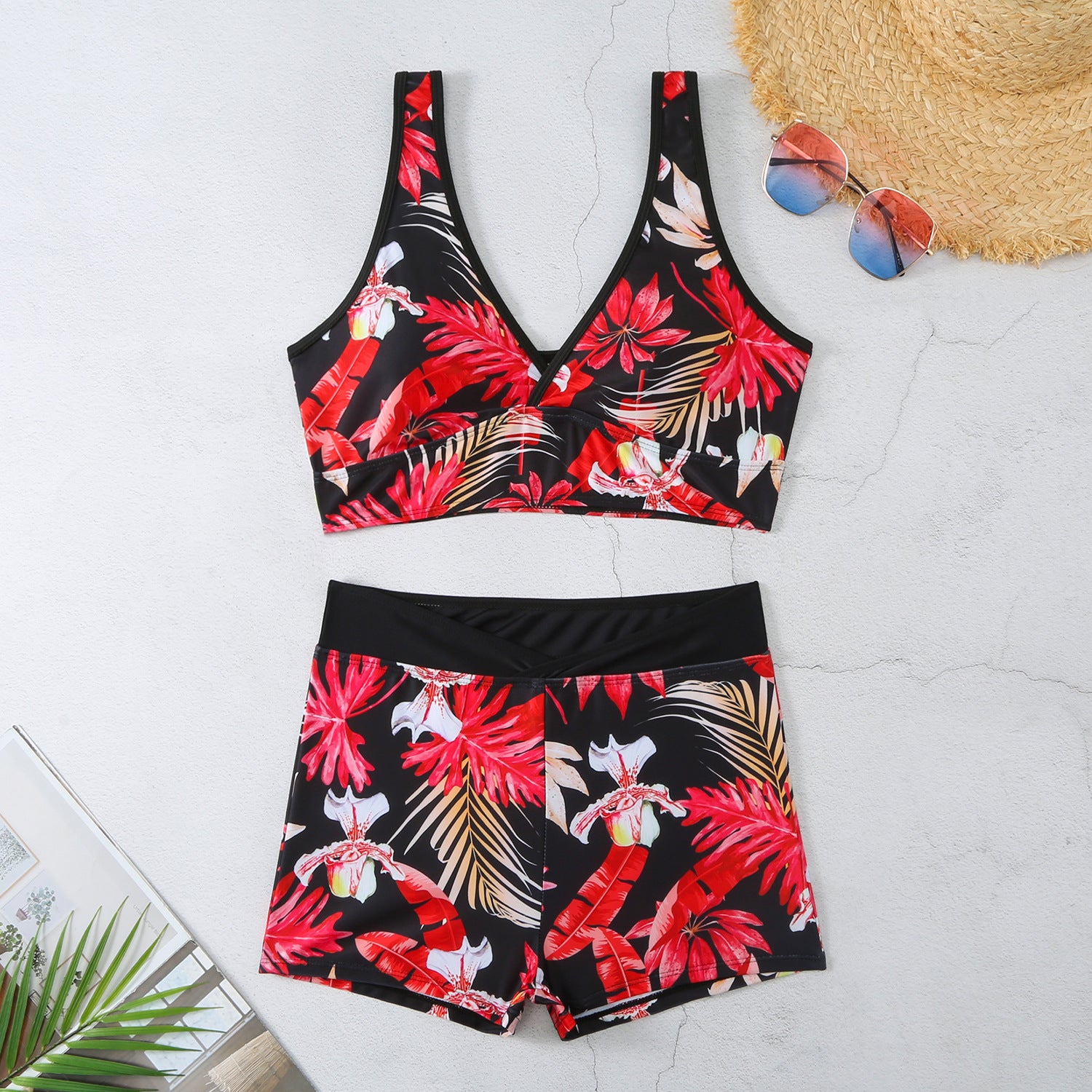 Yara | Boxer Swim Set